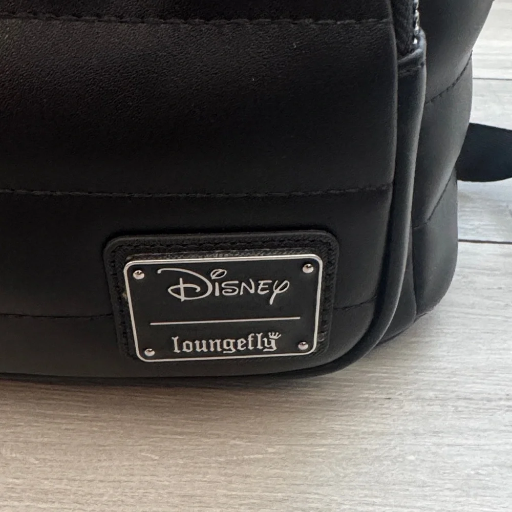 LOUNGEFLY Black and Red Minnie Mouse Backpack - Picture 3 of 6